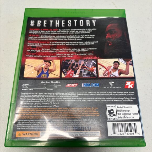 Xbox One: NBA 2K16 Featuring A Spike Lee Joint - Preowned - 1841 - Picture 4 of 4